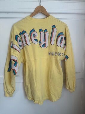 Disneyland Resort Spirit Jersey Long Sleeve Yellow